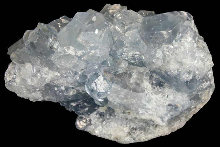 Sky Blue Celestine (Celestite) Crystal Cluster - Madagascar #139417